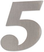 Nerezové domovní číslo 5 se závitem - Magneto